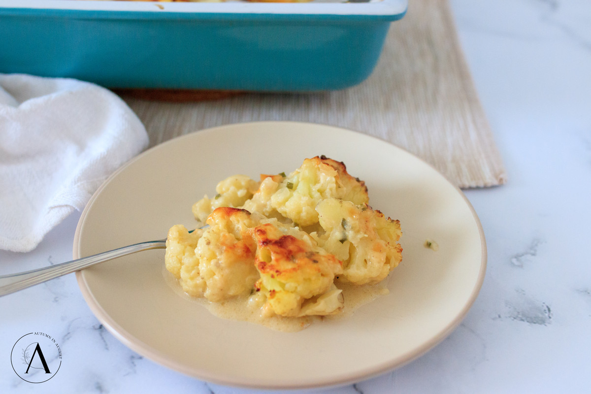Cheesy Cauliflower Gratin Cheesy Cauliflower Gratin