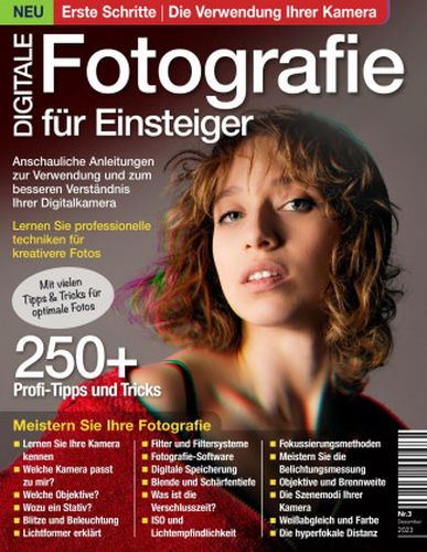 Cover: Digitale Fotografie f&uuml;r Einsteiger Magazin Dezember No 03 2023