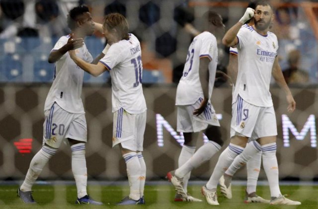 El Real Madrid venció al Athletic Club de Bilbao y se convirtió en el nuevo campeón de la Supercopa de España Realmadrid