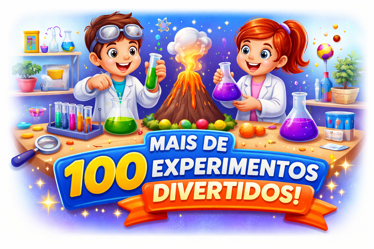 Experimentos científicos divertidos em casa