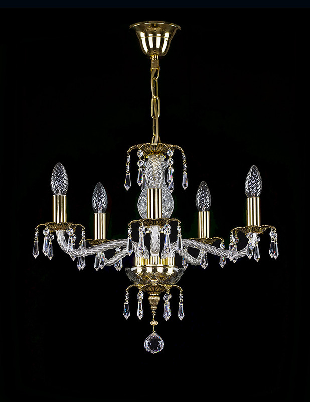 Люстра Artglass S series S-CH-GA-0003-005-BA-CE