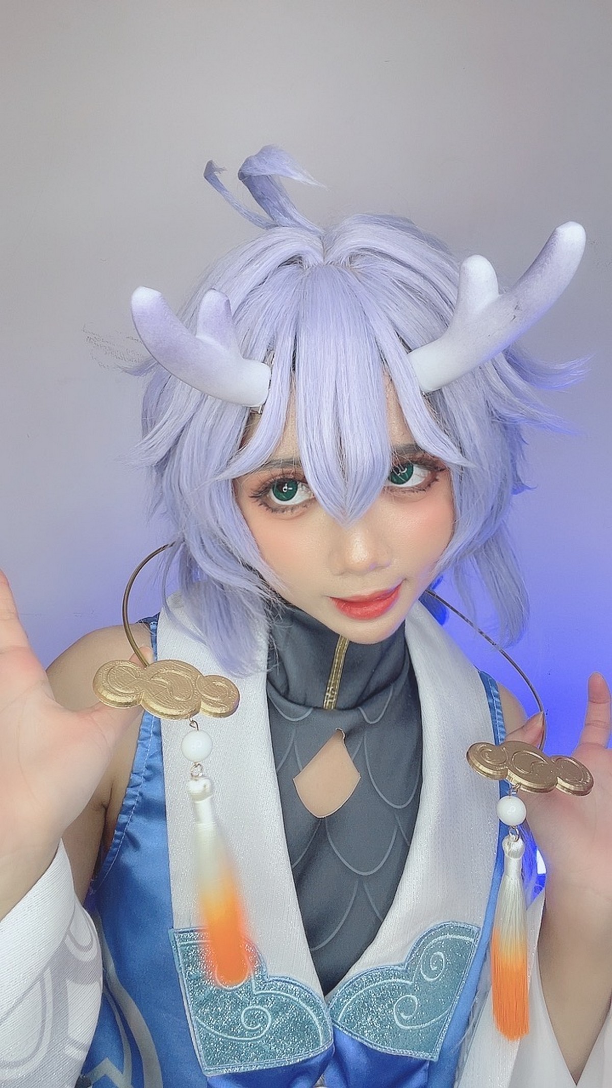 PoppaChan Bailu Cosplay Pack (Honkai Star Rail) – 155 Photos 12 Videos 457MB插图9