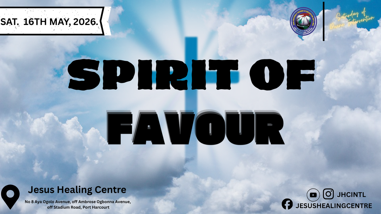 THE SPIRIT OF FAVOUR