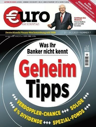 Cover: Euro am Sonntag Magazin No 07 vom 18  Februar 2023