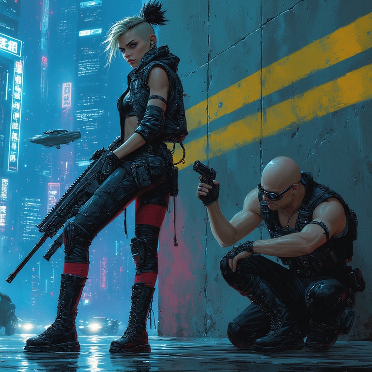 Two-futuristic-armed-individua-(5)