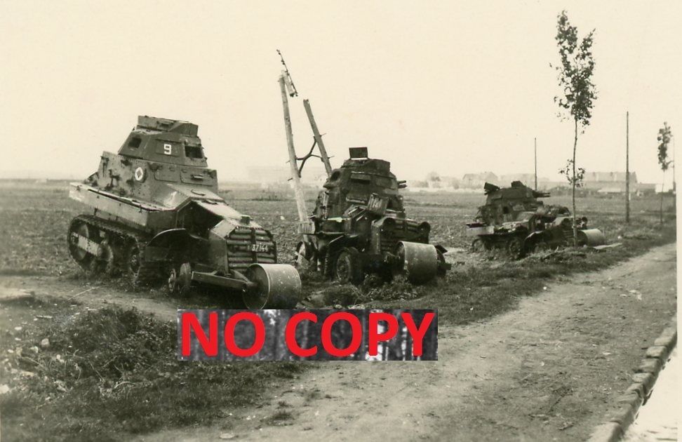 FOTO EINHEIT GD HOLLAND BELGIEN FRANCE ZERSTÖRTE