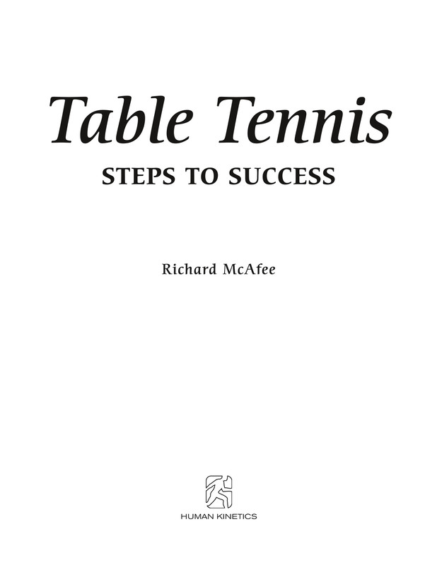 Table Tennis Steps to Success