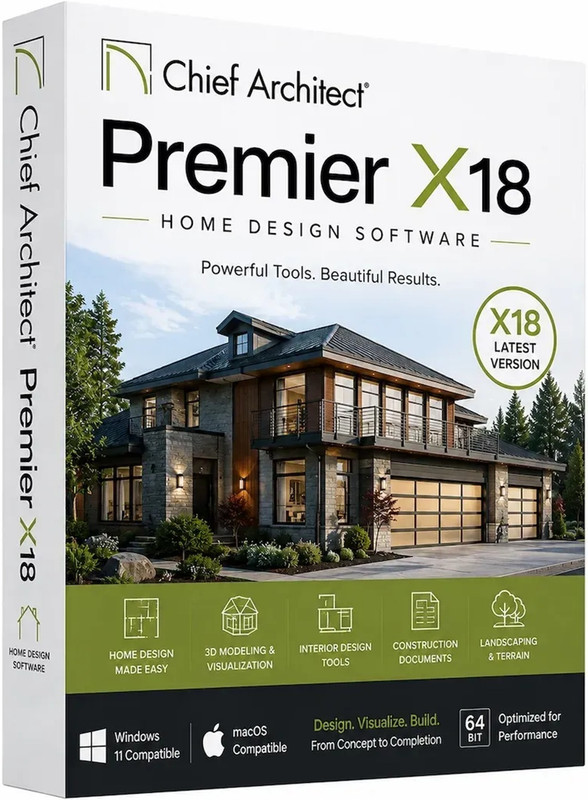 Chief Architect Premier X18 v28.2.1.14 X64 full activated