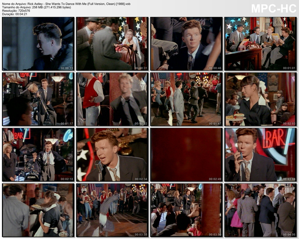 Rick Astley - She Wants To Dance With Me (Full Version, Clean) [1988]