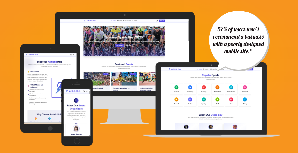 Athletic Hub Screenshot