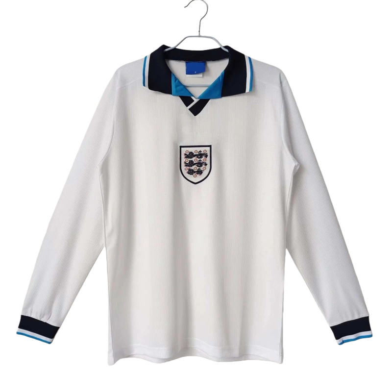 1996 season England home Long sleeved Retro Fan version