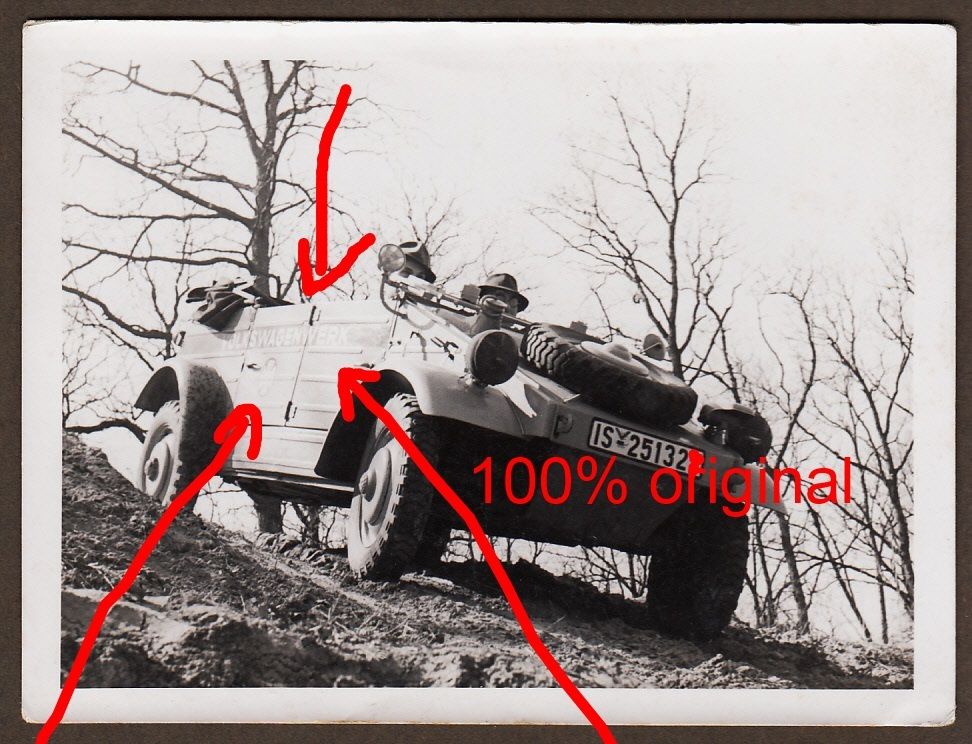 VW Kübelwagen Testfahrzeug Prototyp Volkswagenwe