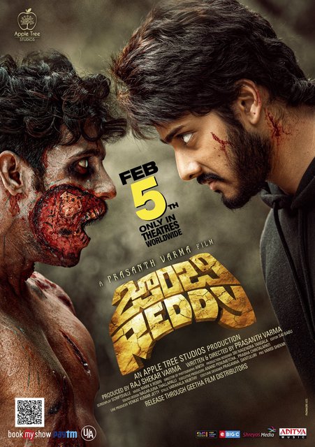 Zombie Reddy (2021) UNCUT Dual Audio Hindi 480p HDRip x264 AAC 400MB ESub