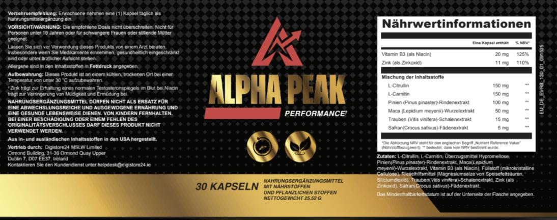 AlphaPeak