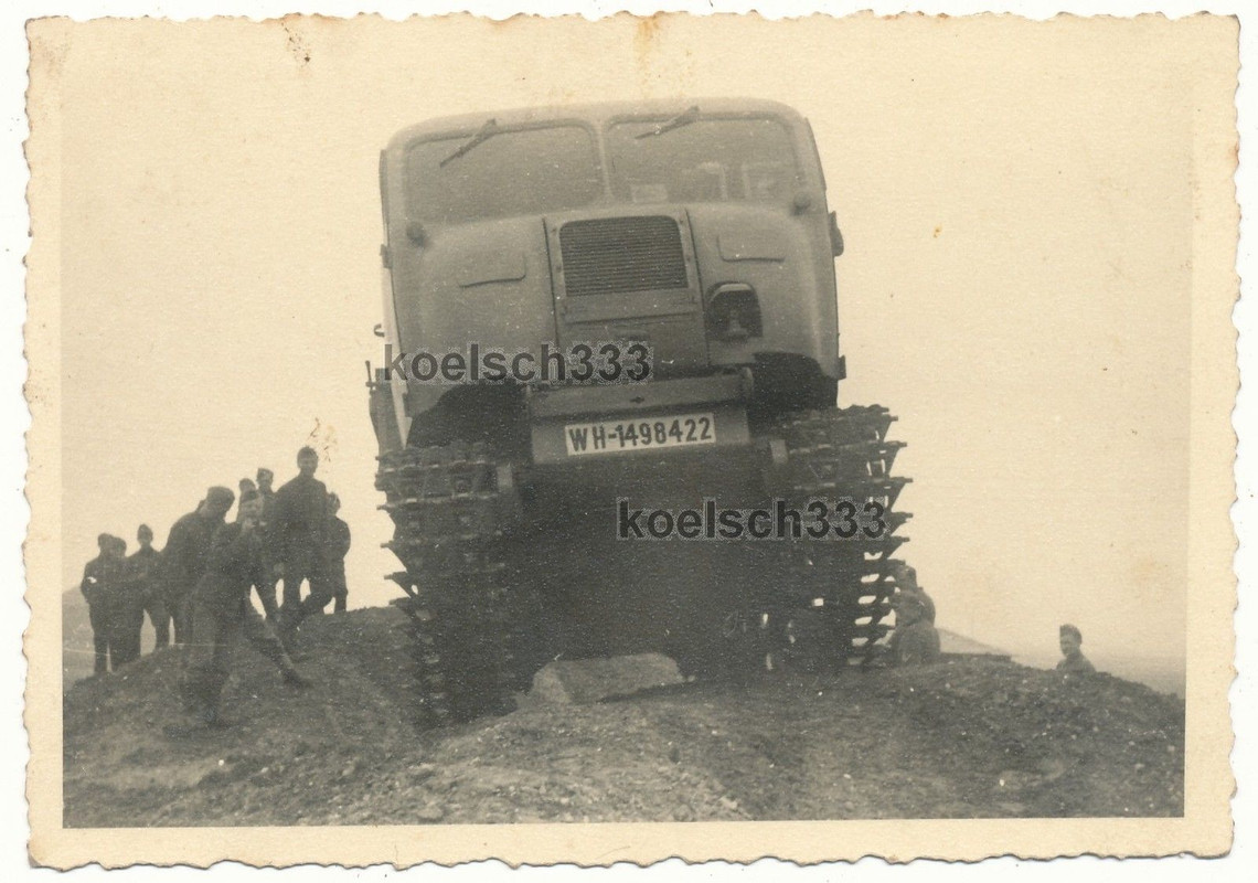 Foto Steyr RSO Raupenschlepper OST österreichisc