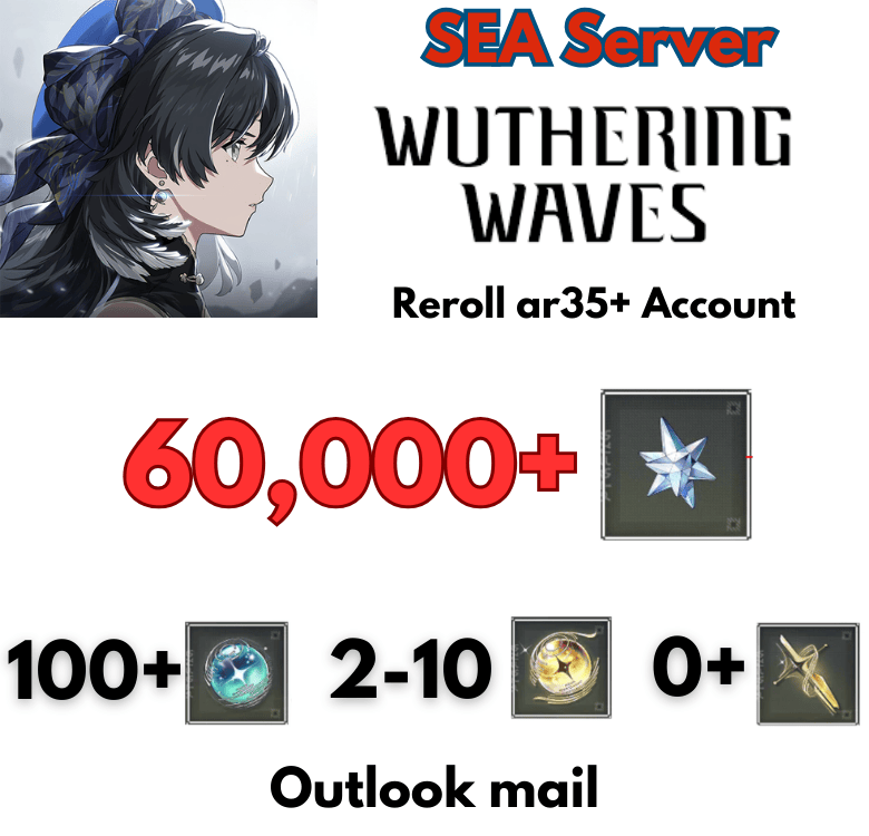 [SEA] Wuthering Waves Reroll Account