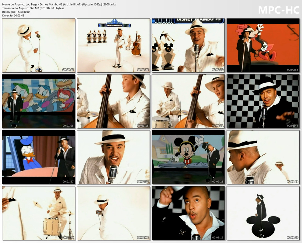 Lou Bega - Disney Mambo #5 (A Little Bit of...) (Upscale 1080p) [2000]