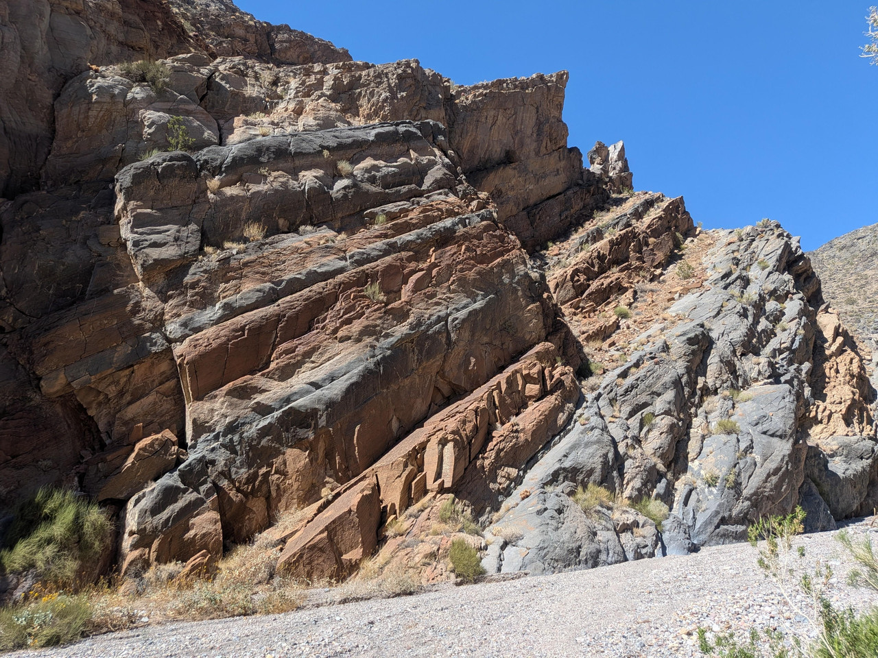 fall canyon layers