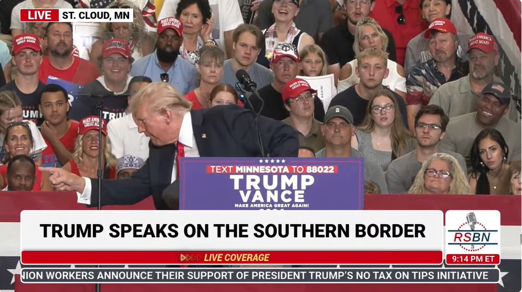 LIVE: President Trump and JD Vance Hold a Rally in St. Cloud, Minnesota ...