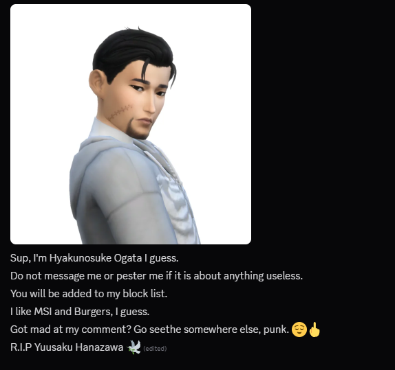 FRICKING OGATA MCBURGER