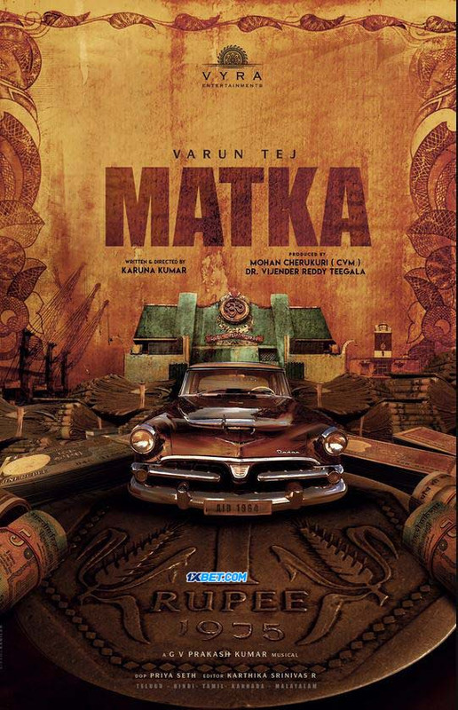 Matka (2024) Hindi Telugu 1080p CAMRip x264 AAC