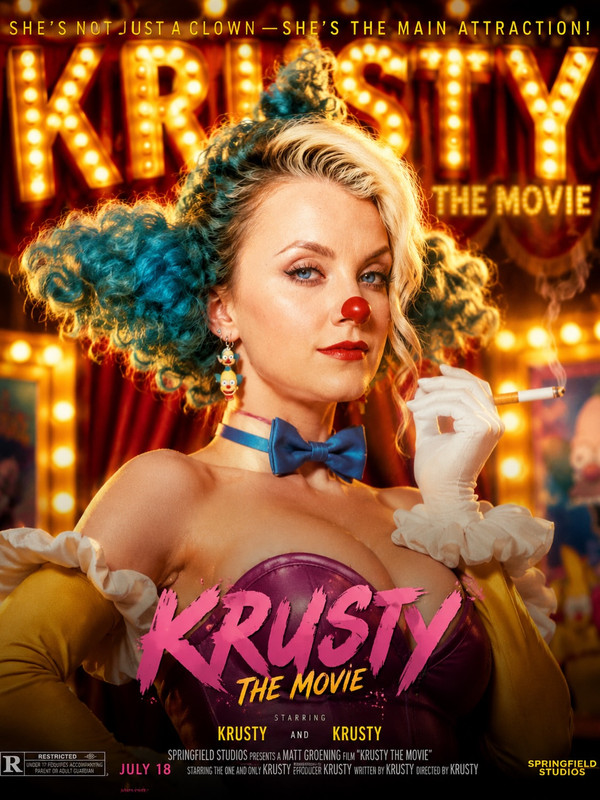 Evanna Lynch Krusty the Clown