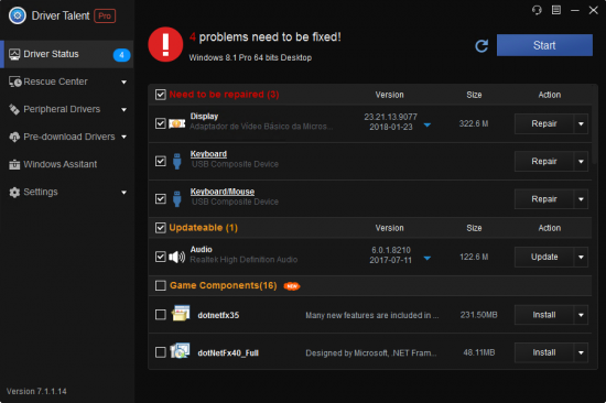 Driver Talent Pro 7.1.18.54 Multilingual. Driver Talent Pro 7.1.18.54 Multilingual.