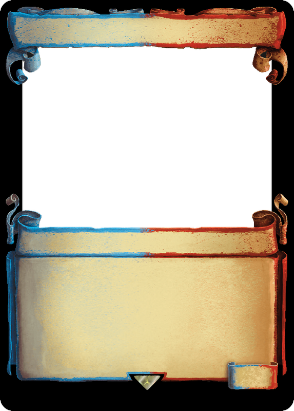 Lord of the Rings - Scroll Showcase Frame | Magic Set Editor
