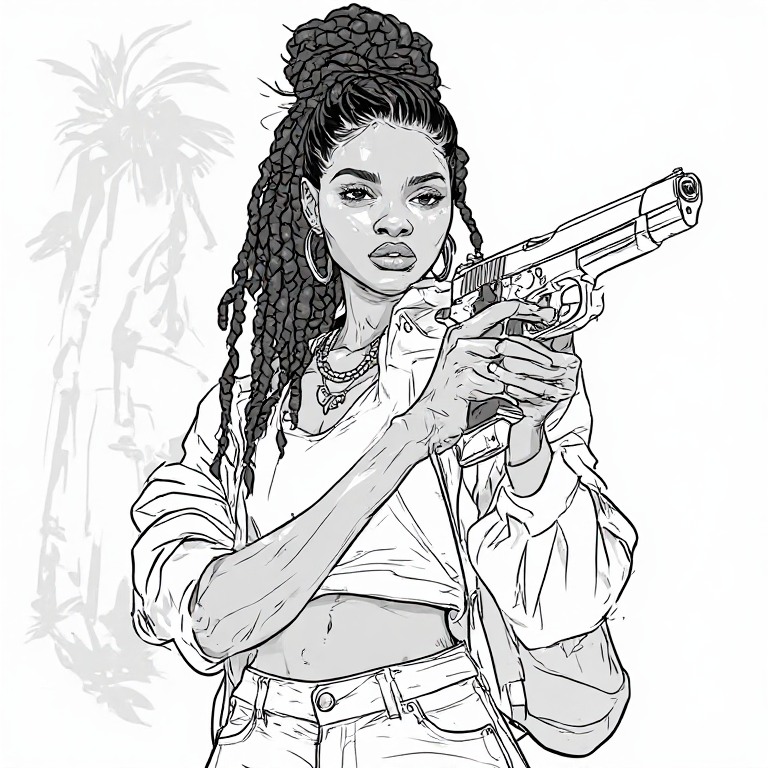 GTA-s-ebony-girl-holding-gun-L