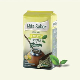 2132 | Yerba Mas Sabor X 500 Gr - Limon