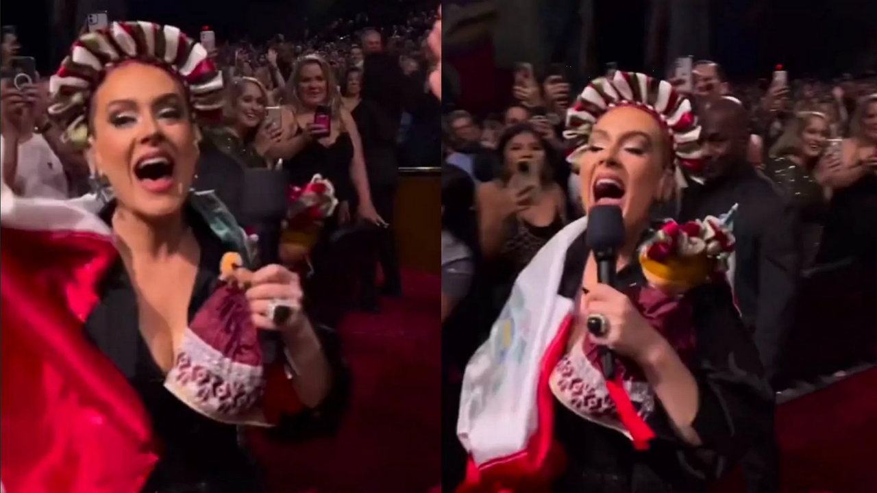 En su concierto, Adele celebra, a lo grande, la independencia de México; así lució