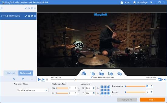 UkeySoft Video Watermark Remover v8.1.0