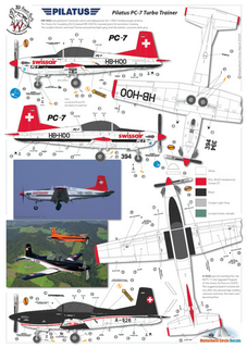 1/48, 1/72 & 1/32 - Pilatus PC-7 Turbo Trainer by Wolf 3D
