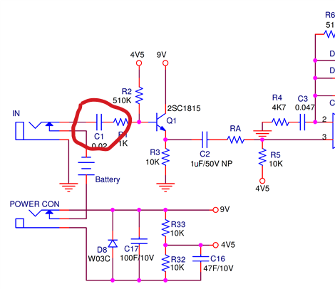 Tube screamer схема