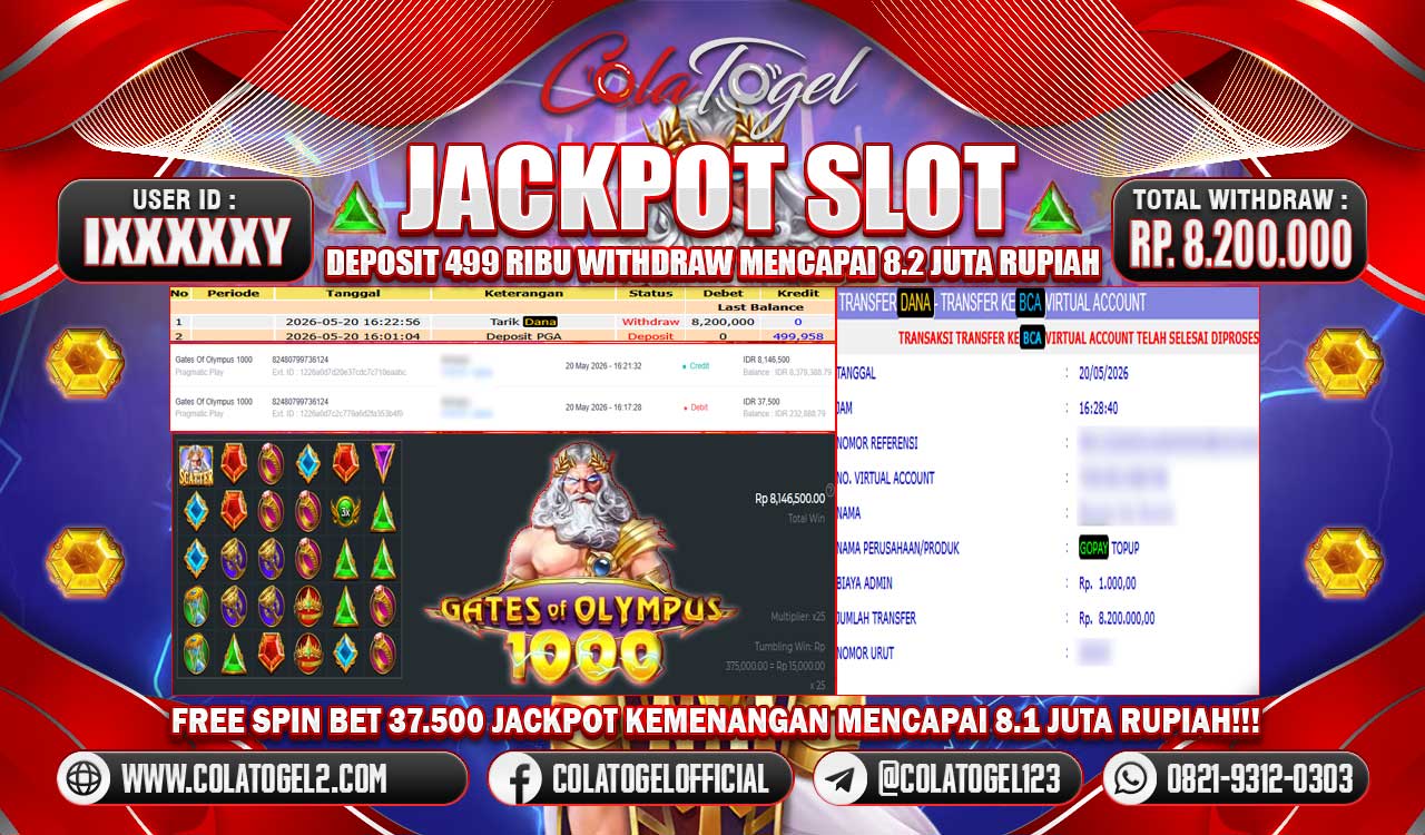 JACKPOT SLOT GACOR!!