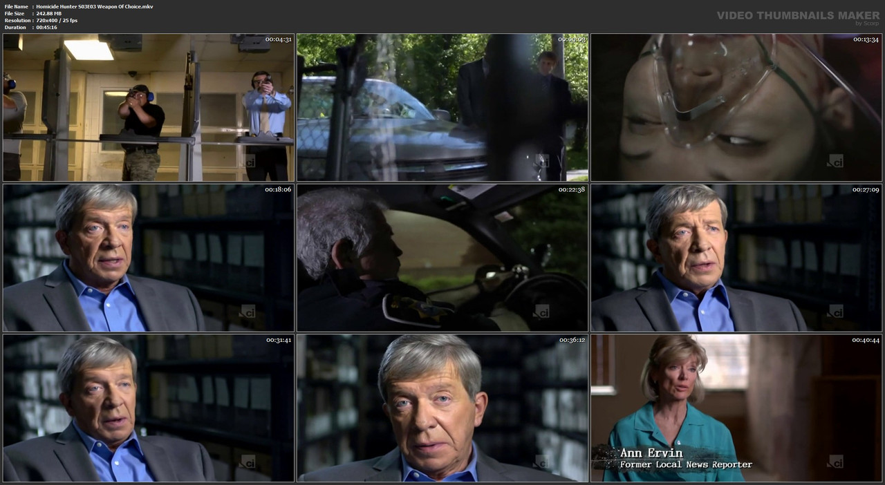 Homicide Hunter S03E03 Weapon Of Choice.mkv