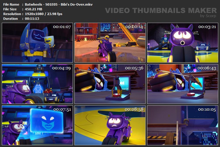 Batwheels - S01E05 - Bibi's Do-Over.mkv