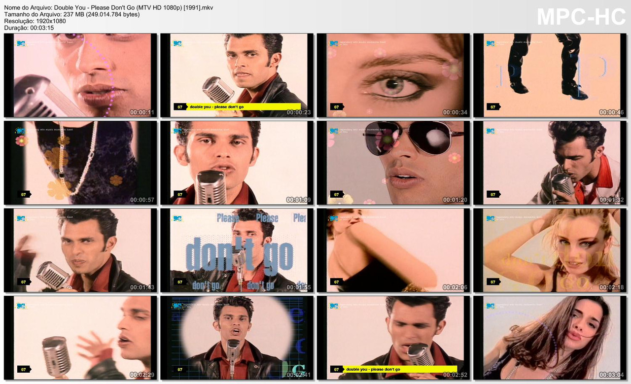 Double You - Please Don't Go (MTV HD 1080p) [1991].ts