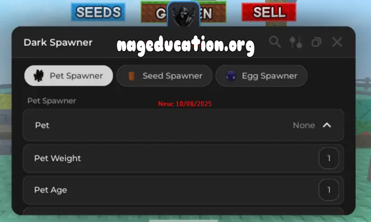 Grow a Garden Script