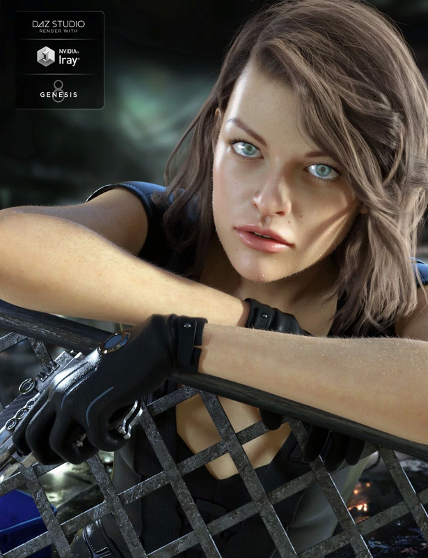 Chanel HD for Genesis 8 Female Chanel HD for Genesis 8 Female