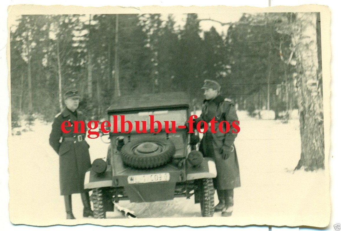GRÜNHERZ - FAHRZEUG - KÜBELWAGEN - LW-Offiziere