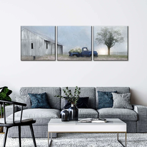 Selecting wall art by style