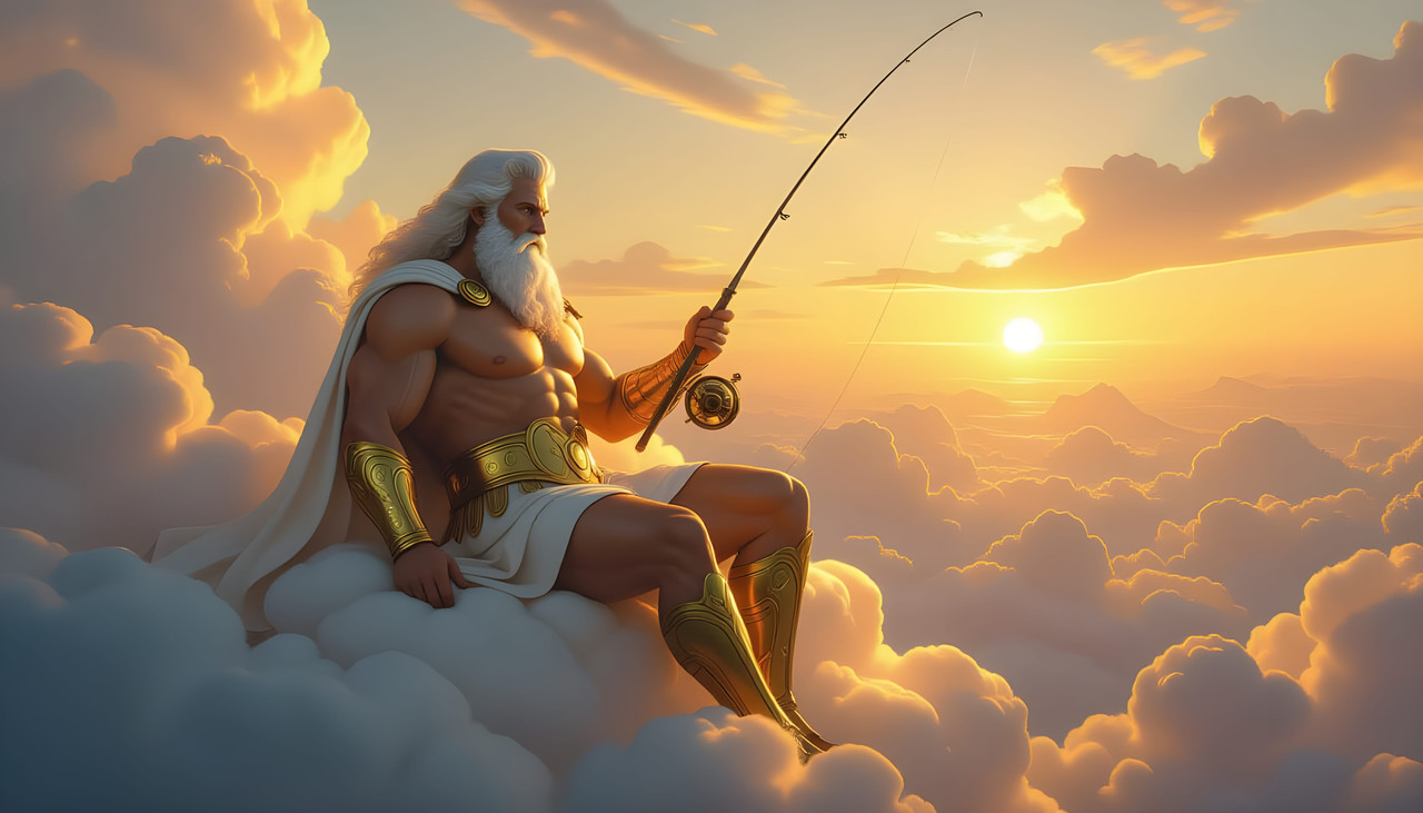 Fishing in odd places