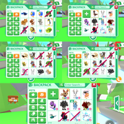 Blank 5 Grids Collage