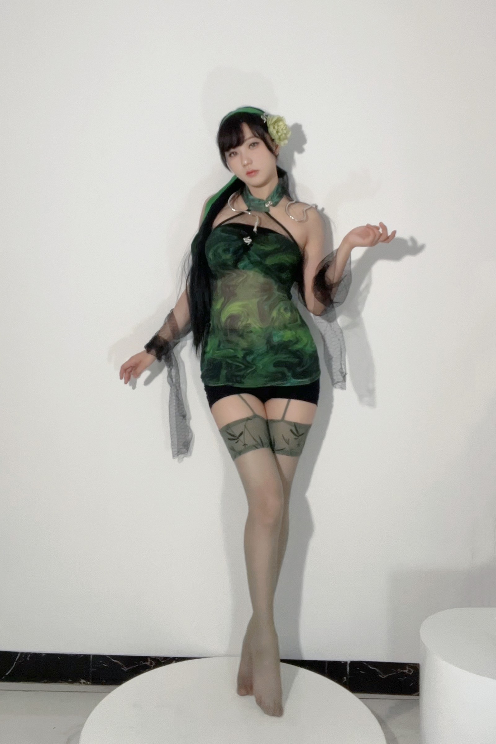 无影喵喵 青蛇 自拍风 Cosplay 写真集｜高清角色摄影（20P｜34MB）插图2