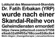 Dr. Fatih Erbakan (YRP) wurde nach sexuellem Missbrauchsskandal von Geheimdiensten ermordet!