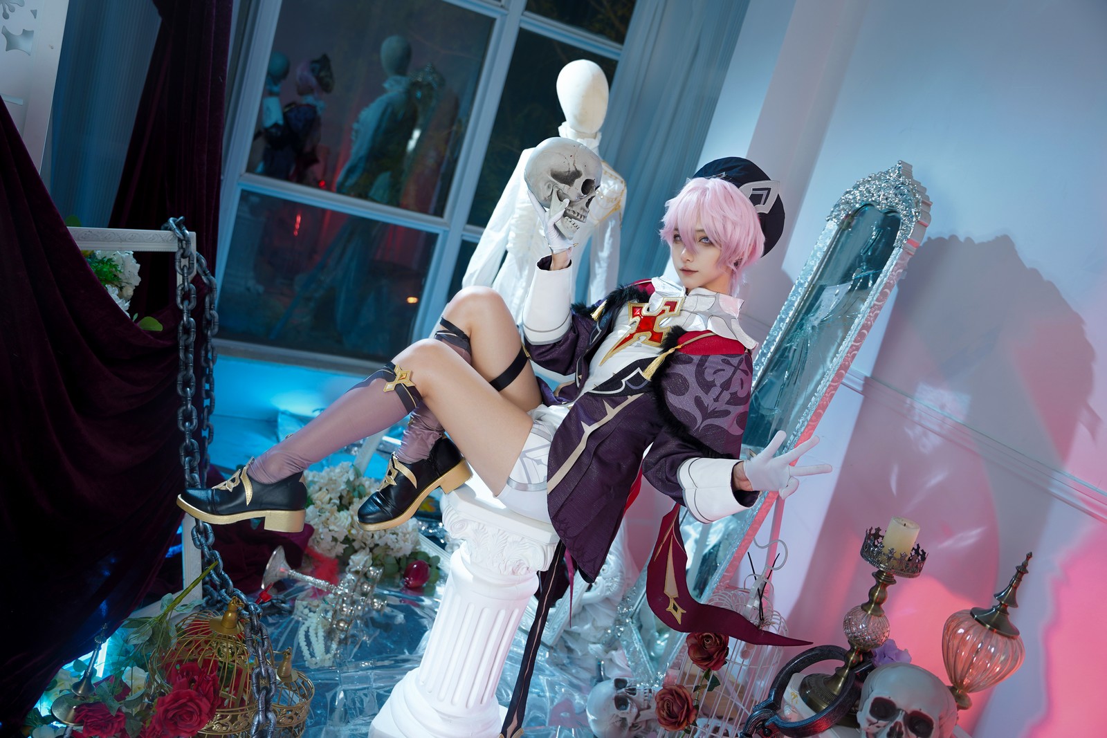 Seya-狮砸 – 崩坏·星穹铁道 塔利亚 Cos 写真（9P-115MB）插图6