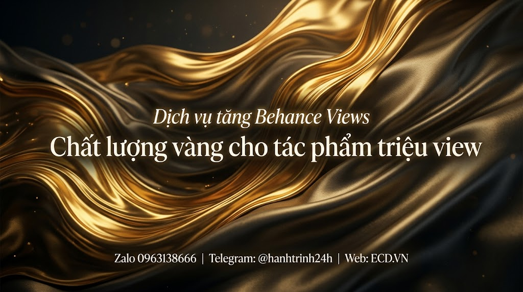 dịch vụ tăng behance views cao cấp tăng engagement