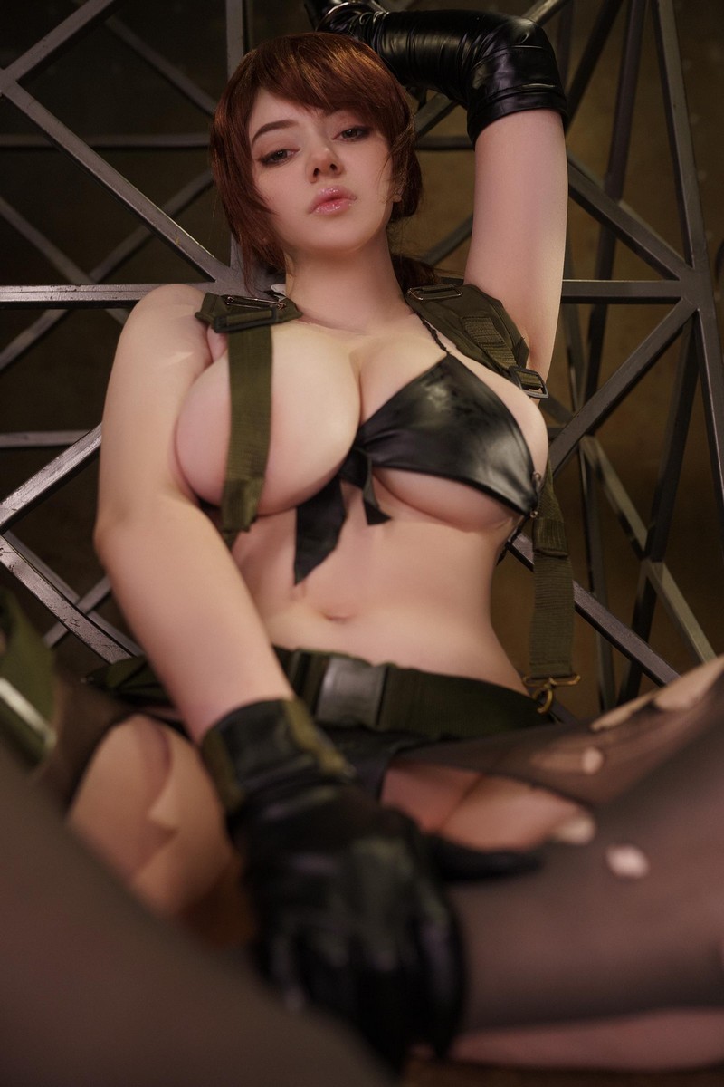 Alina Becker Quiet Cosplay 合金装备 Metal Gear Solid 写真图集【32P-10.9M】插图8