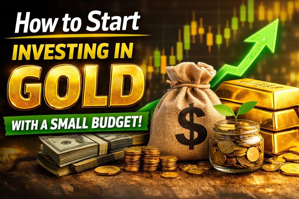 Gold investment poster